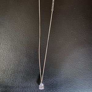 Teardrop Sparkly Necklace